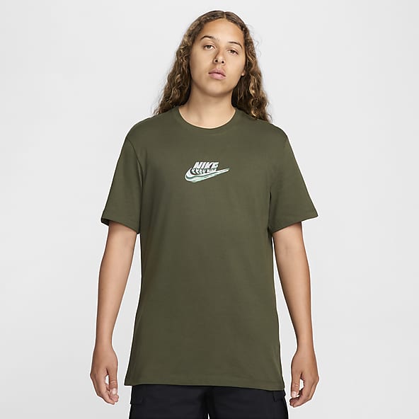 Mens Green Tops T Shirts. Nike